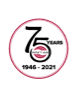 75 Years logo