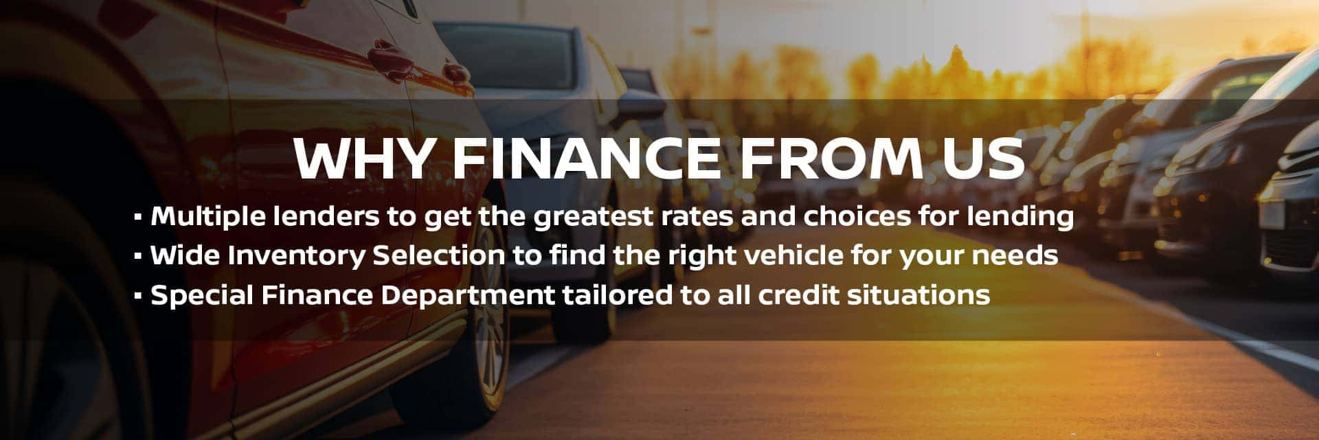why finance