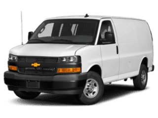 Chevrolet Express white