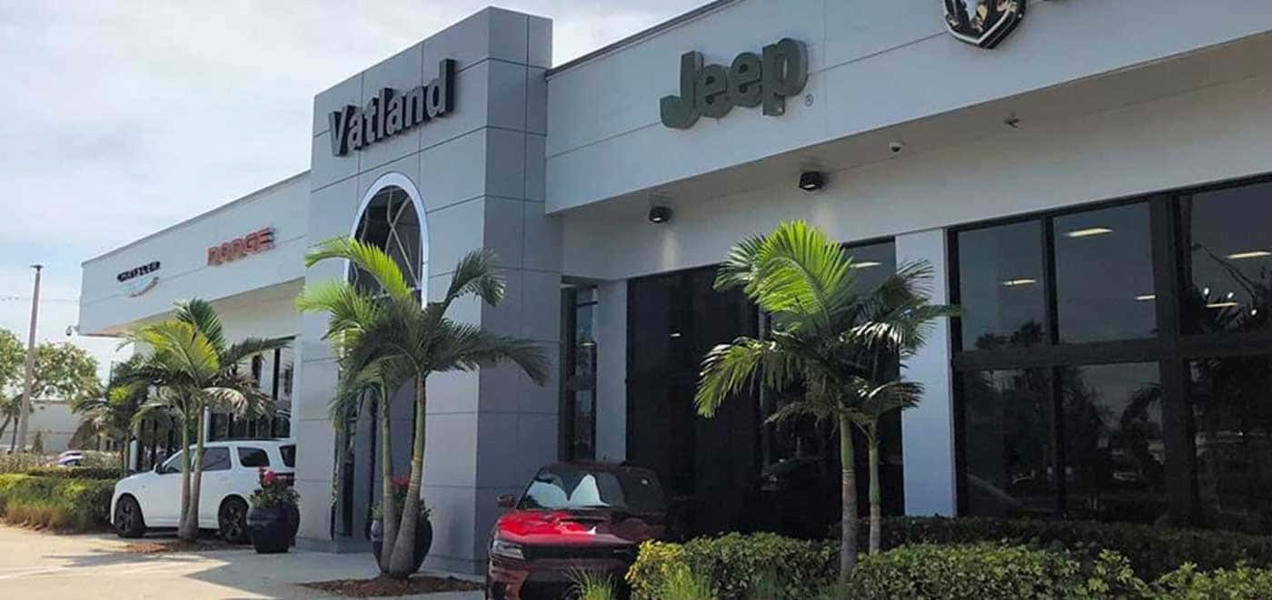 Vatland CDJR front of dealership
