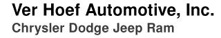 Ver Hoef Chrysler Dodge Jeep Ram logo
