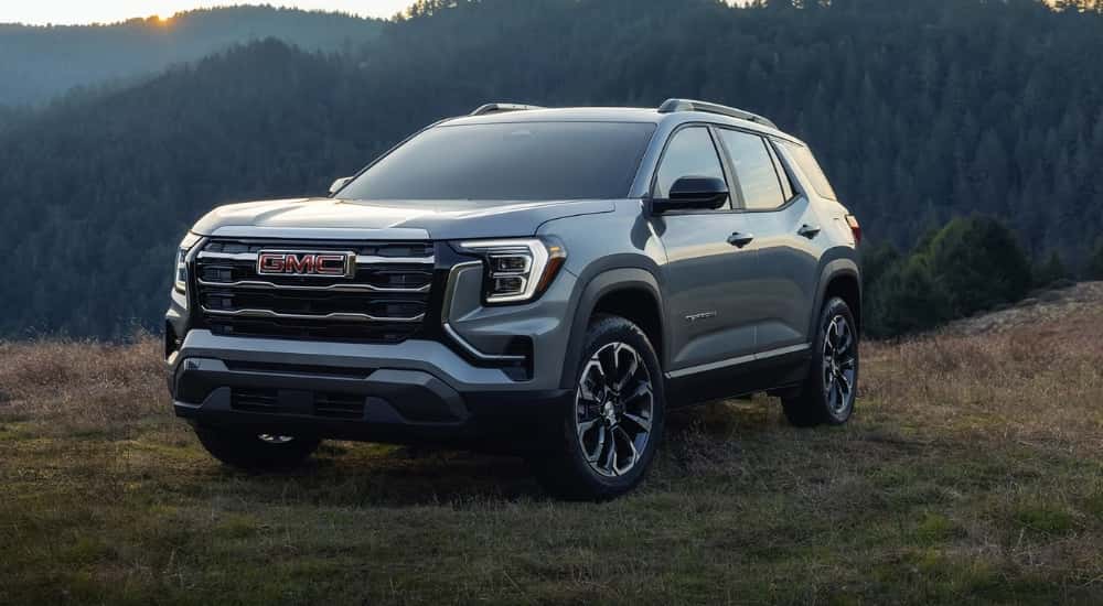Gray 2026 GMC Terrain Elevation for sale parked off-road
