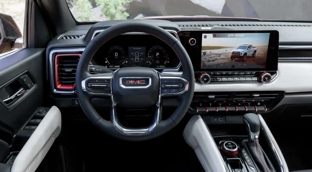 Interior of a 2026 GMC Canyon AT4X