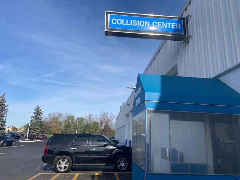 Collision Center outdoor sign