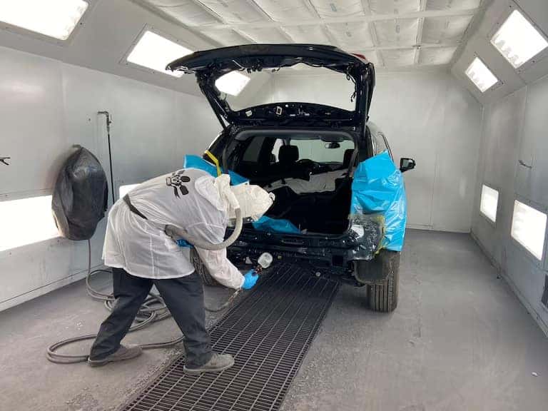 Collision Center bay