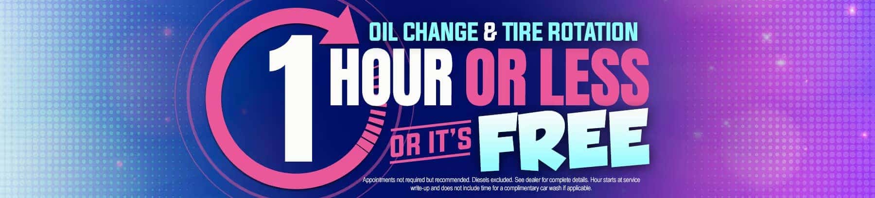 Honda One Hour Oil Change Hero
