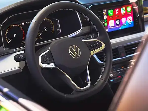 2025 volkswagen taos dashboard