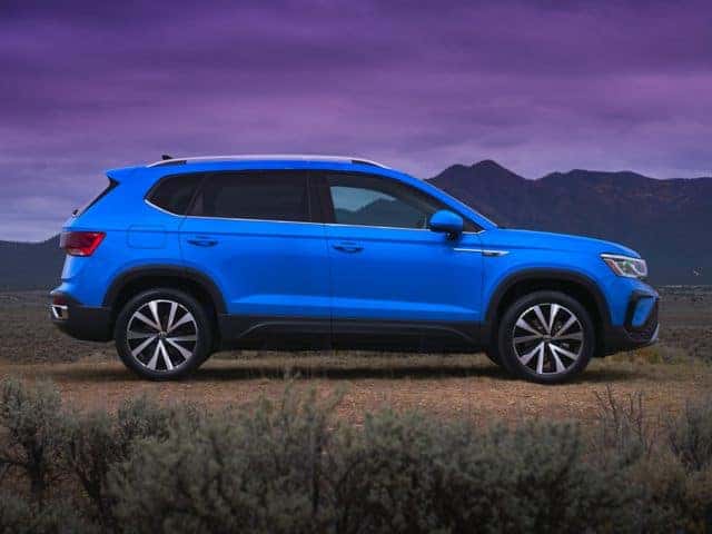 2023 Volkswagen Taos with Blue Exterior