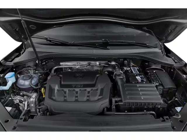 tiguan under the hood
