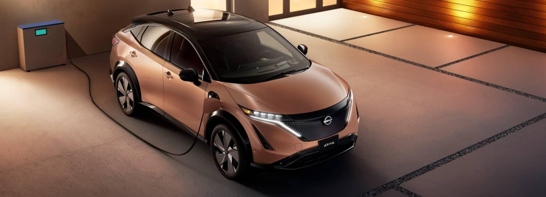 2023 Nissan Ariya electric car charging