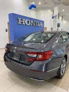 back of honda car