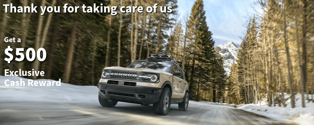 A car driving on a road