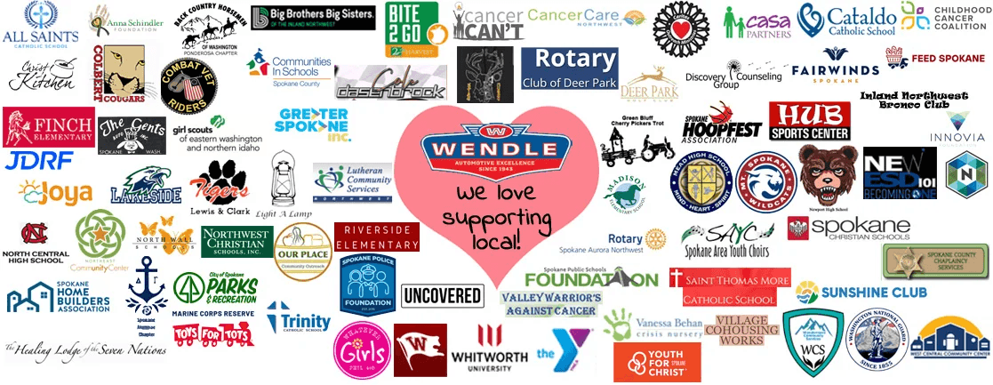Various business logos