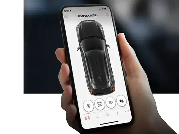 2025 eclipse cross phone view