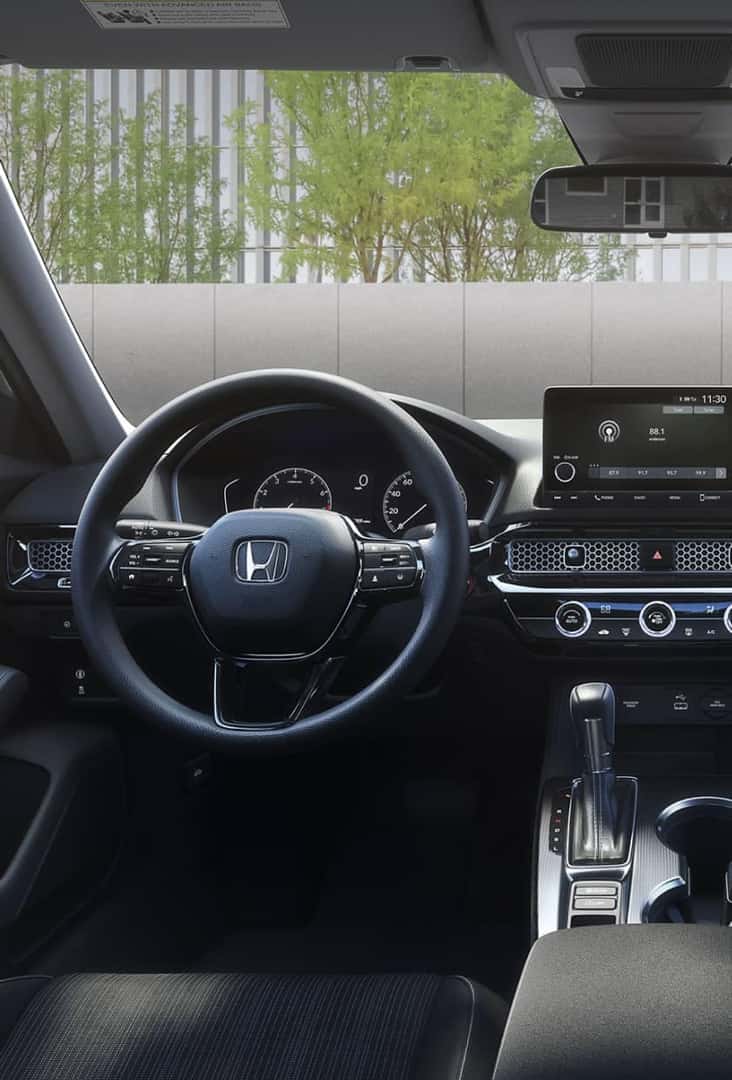 White's Honda of Lima car interior