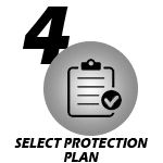 Step 4: Select Protection Plan