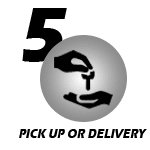 Step 5: Pickup or Delivery