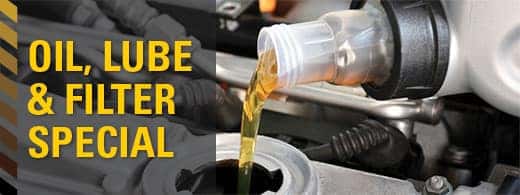 Featured Service Special- Oil, Lube & Filter Change