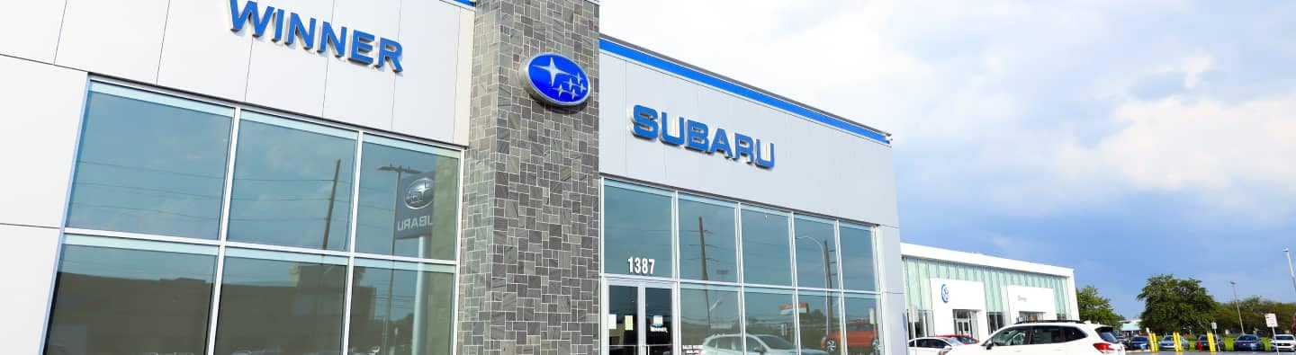 Winner Subaru Storefront