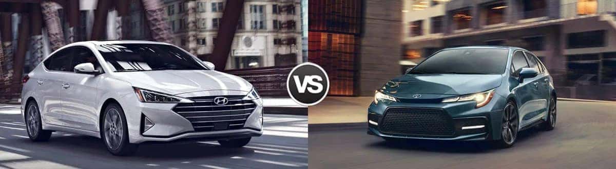 2020 Hyundai Elantra vs 2020 Toyota Corolla