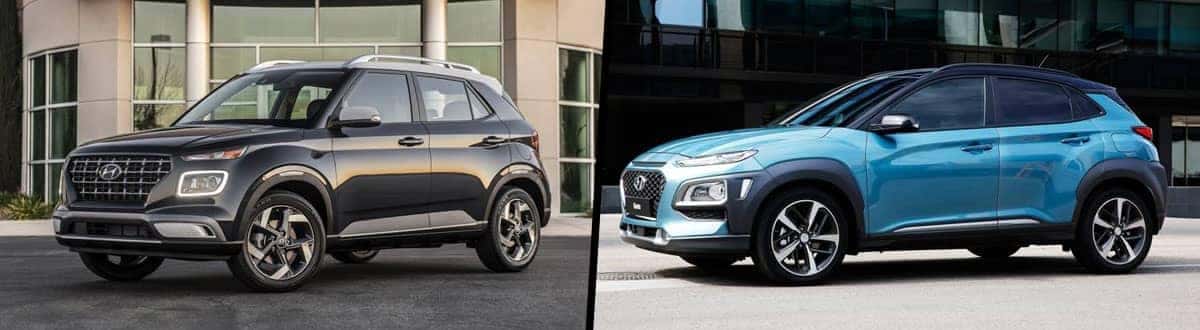 2020 Hyundai Venue vs 2020 Hyundai Kona