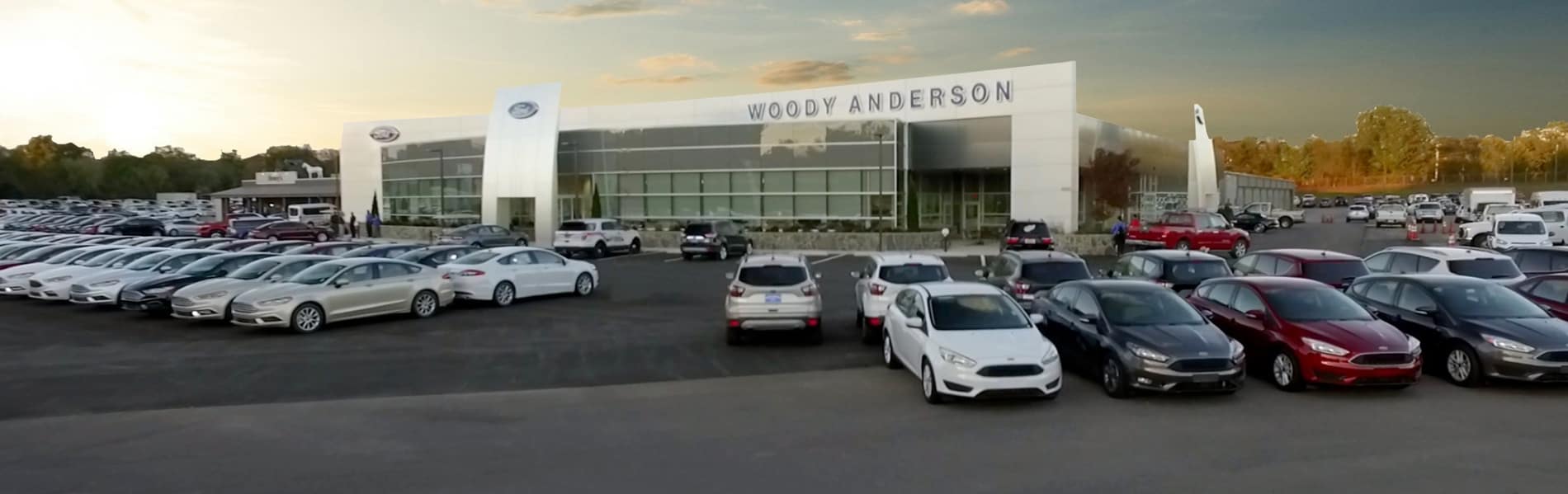 Exterior view of dealership