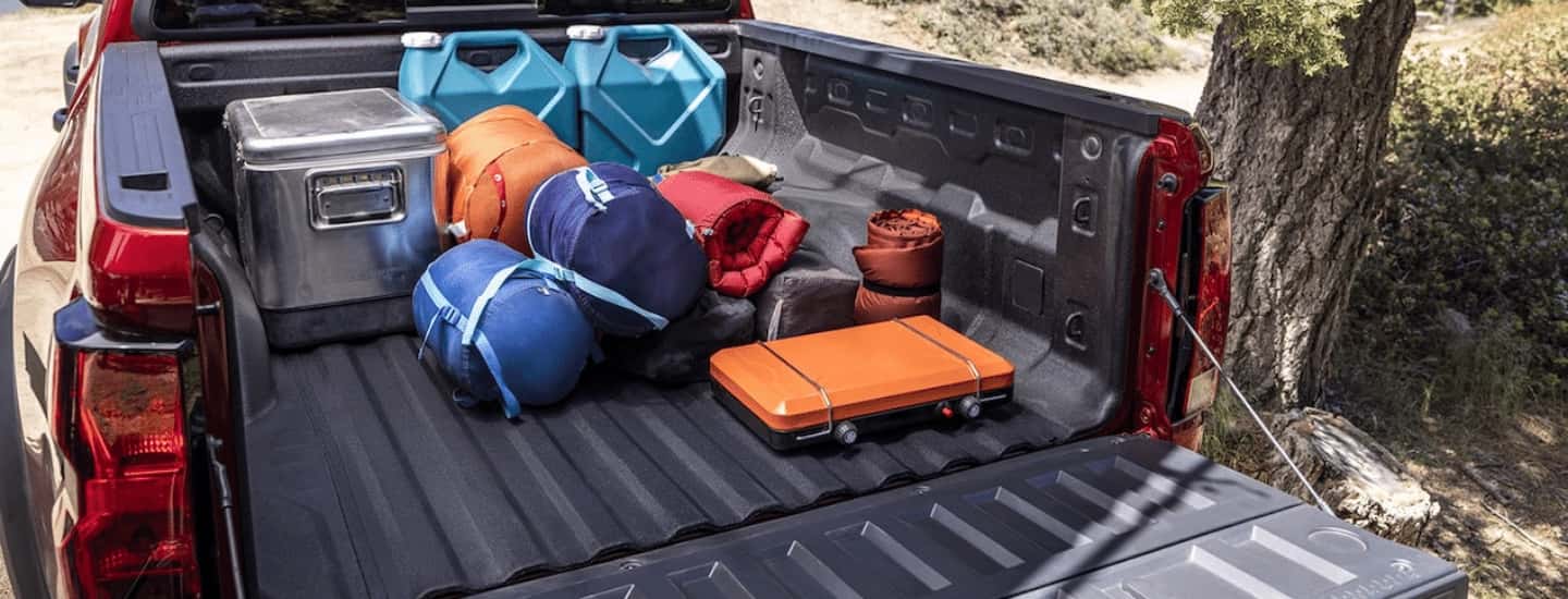2023-Chevrolet-Colorado-truck-with-camping-gear