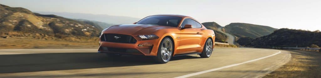 2020 Ford Mustang in Twister Orange