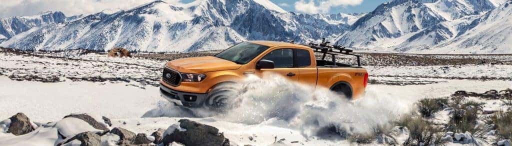 2020 Ford Ranger in Orange