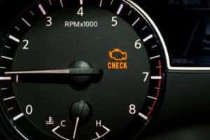 Check Battery Light On