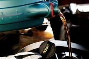 Oil with Engine Oil Cap
