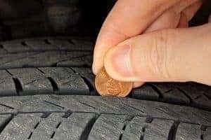 Penny Test for Tire