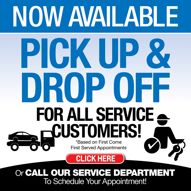 Pick up and Drop Off banner