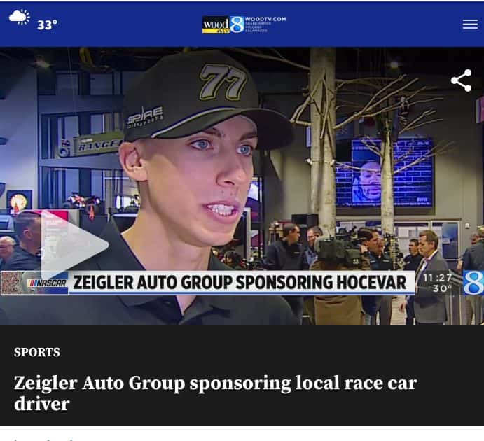 WOODTV-Zeigler-Auto-Group-sponsoring-local-race-car-driver-Carson-Hocevar