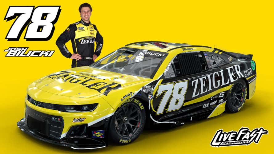 Zeigler-Auto-Group-Josh-Bilicki-Team-up-with-Live-Fast-Motorsports-for-2023-NASCAR-Cup-Series-Season-newsroom
