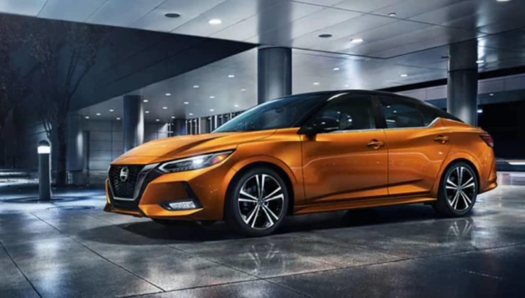 2022 Nissan Sentra in Two-tone Monarch Orange Metal-LG.